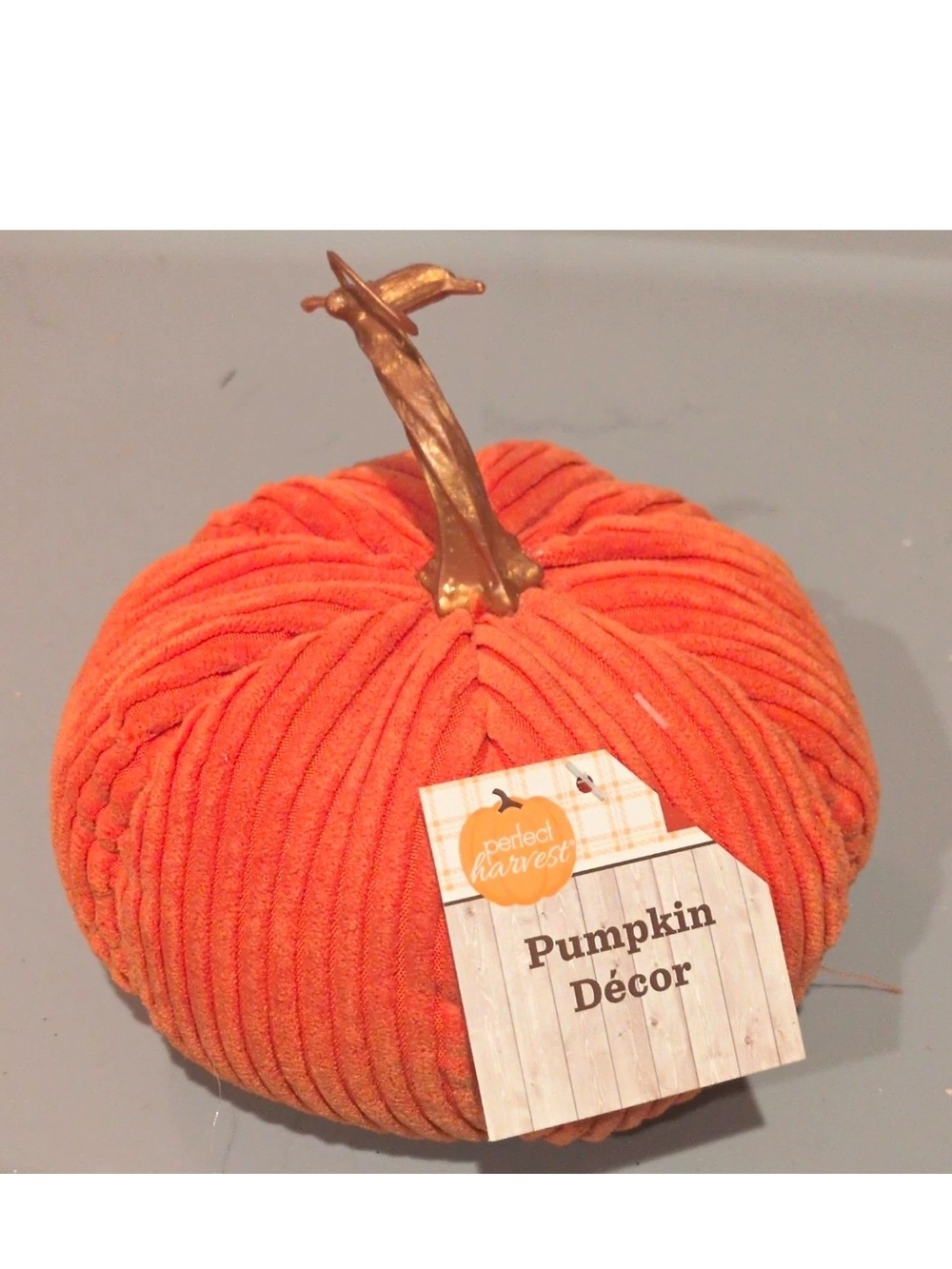 Orange Pumpkin Décor